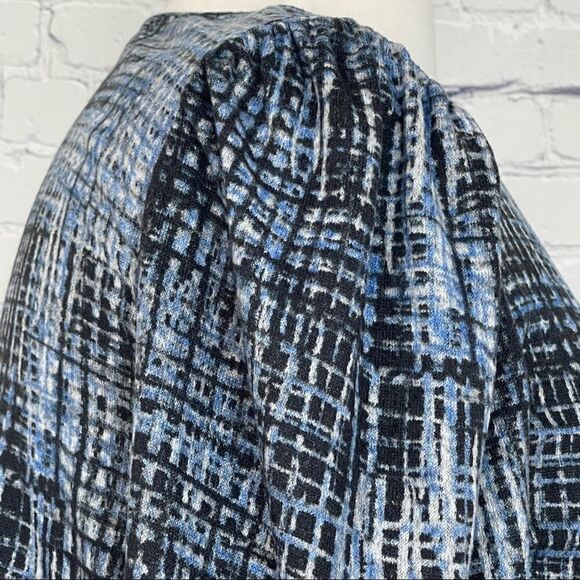 Fuzzy Tweed Ruched Long Sleeve Top - Picture 8 of 8